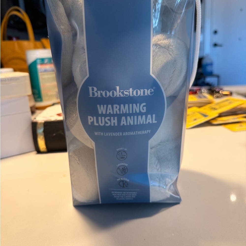 Brookstone Blue Plush Aromatherapy Animal